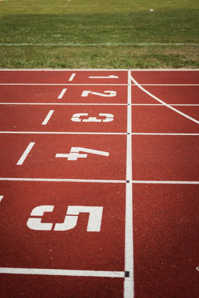 Atletiekbaan Femke Bol